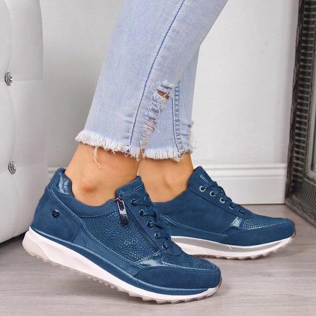 ELEGANT ORTHOPEDIC COMFORTABLE SHOES Round Toe Soft Sole